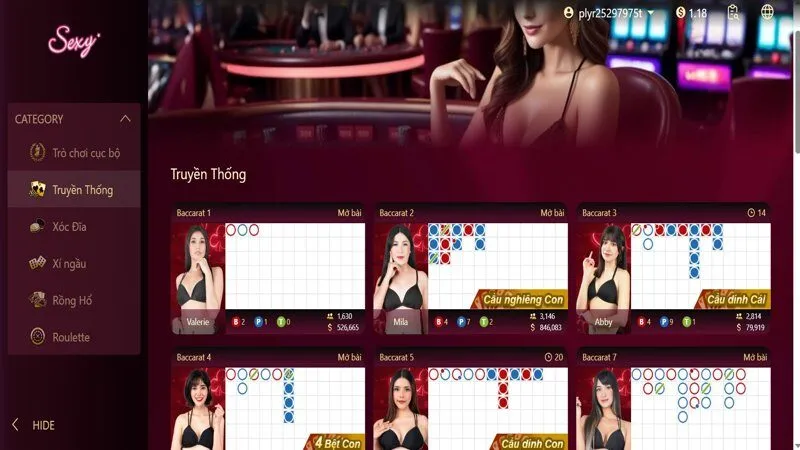 Tổng hợp các game cực hot tại Casino HB88