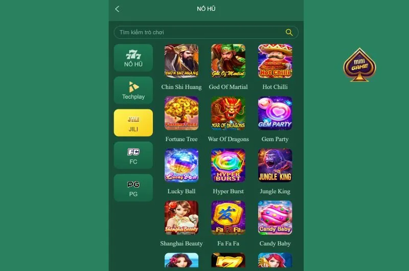 Giới thiệu về sảnh game nổ hũ HB88