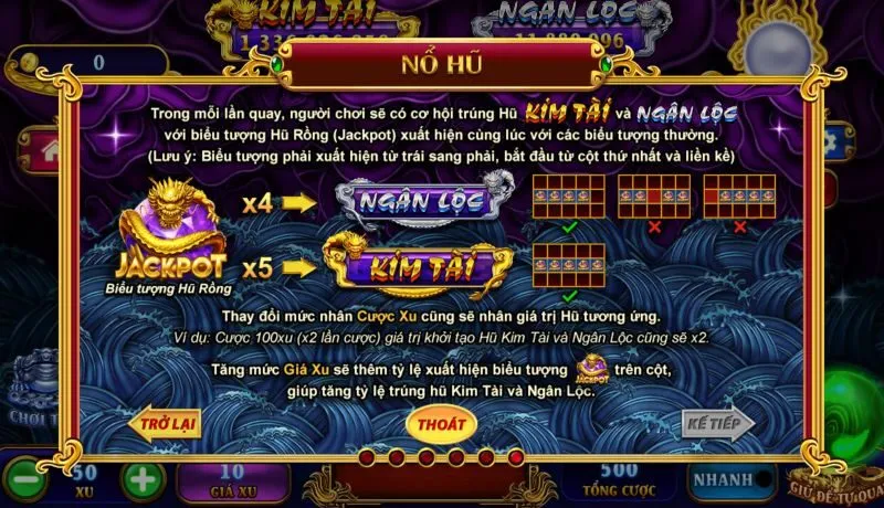 Bí quyết chinh phục ngũ long dễ trúng Jackpot