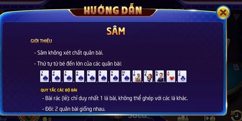 Hướng dẫn cách chơi Sâm lốc HB88 từ luật chơi đến cách tham gia